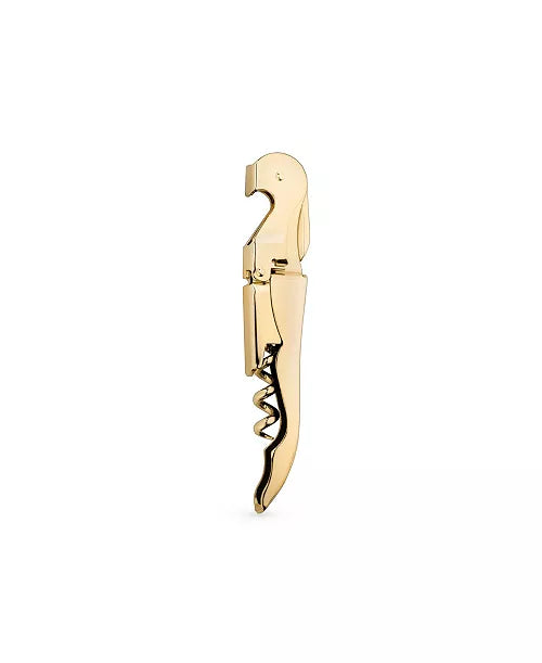 Gold Signature Double Hinged Corkscrew by Viski