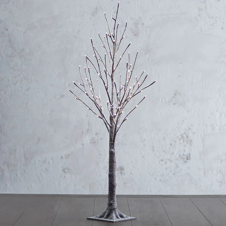 3.5' Lighted Snowy Tree