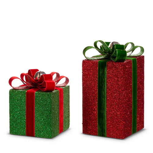 Red and Green with Bell Packages Small (2-COLORS)
