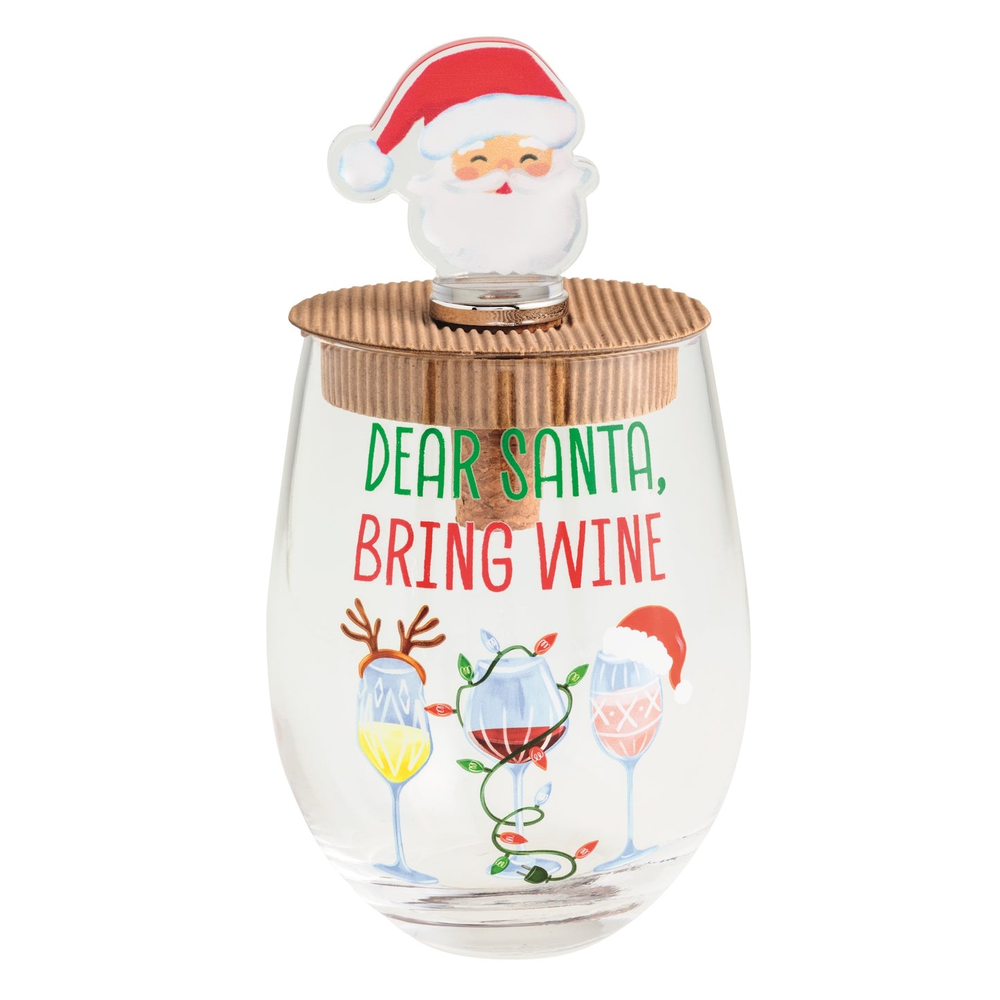 Bring Wine Glass & Stopper Set