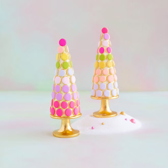 Macaron Tree Tabletop, 2 ASST, Resin, 15"