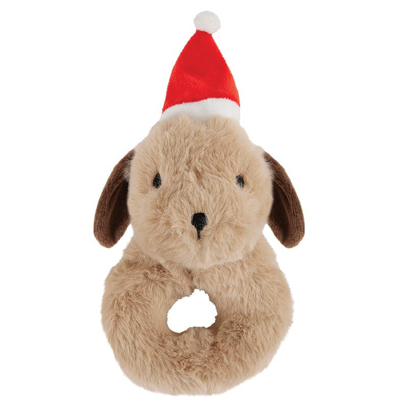 Swaddle+Rattle-Holiday Dog