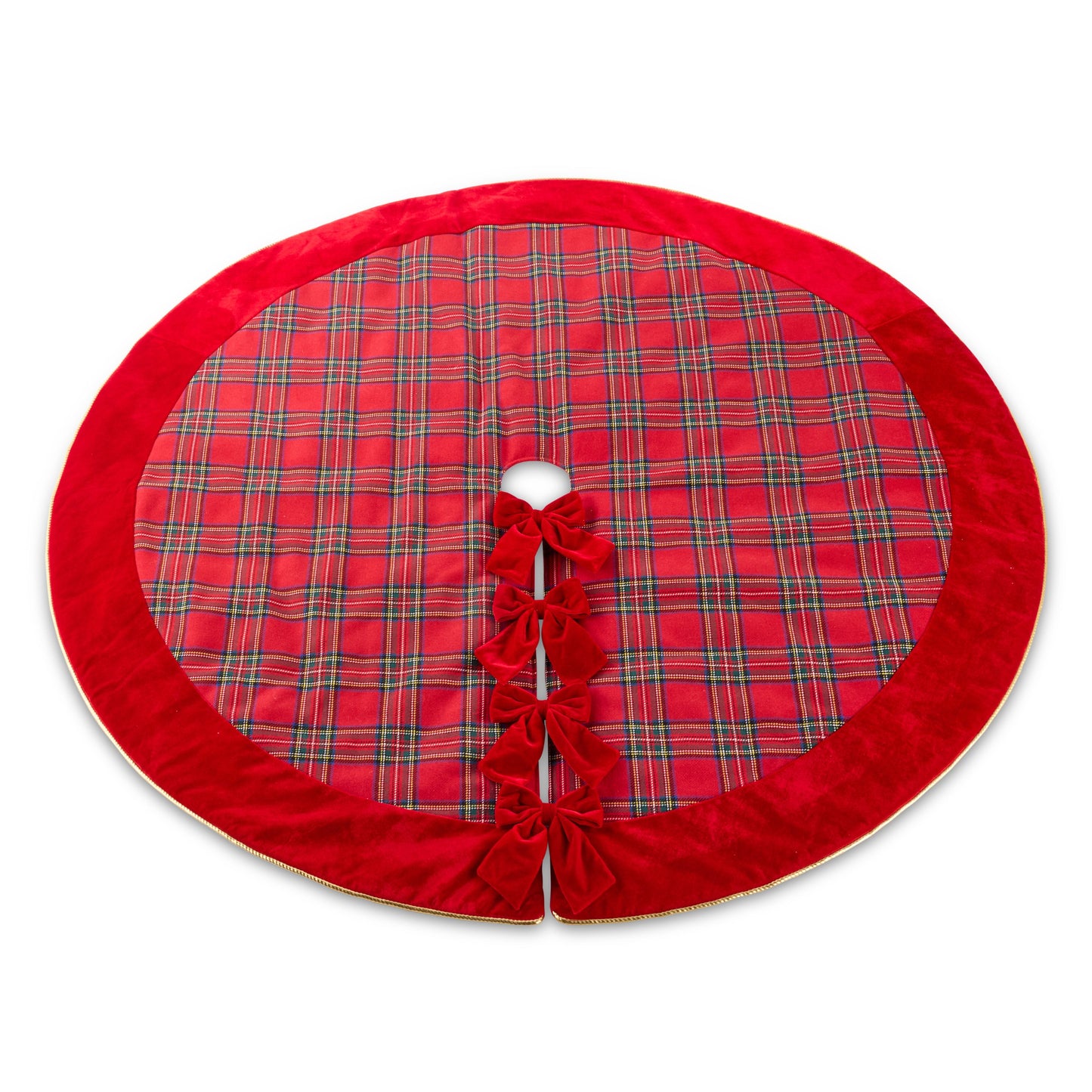 60.5" Plaid Tree Skirt