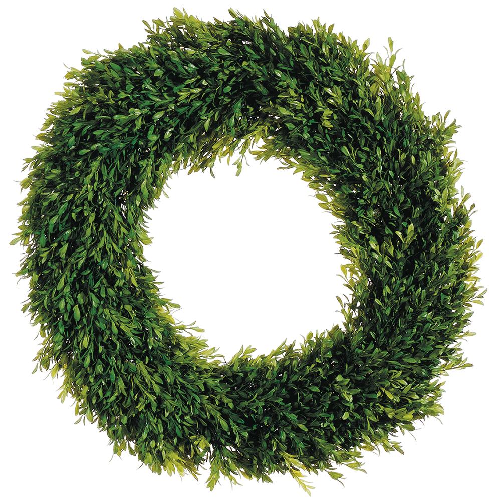 24" Tea Leaf Wreath GR