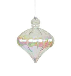 Orn Finial 6'',Smoke Grey