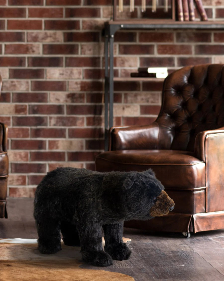 Footrest Bear, Black