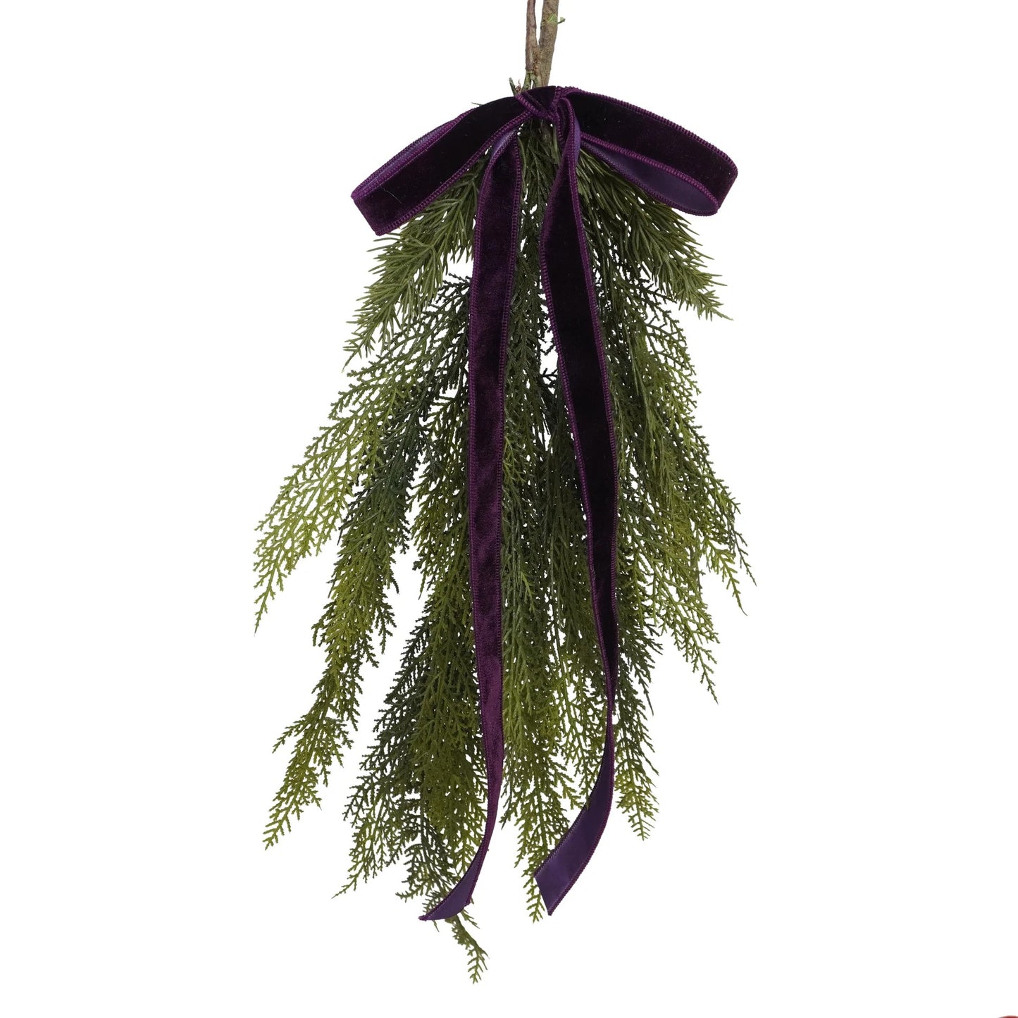REVEUSE Velvet Bow – Purple (2-Sizes)