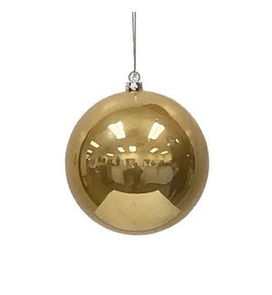 120Mm Pearl Seamless Ball Burnished Gold (Single)