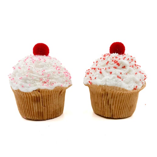 5" Sweets Cupcake Ornament (ASST/ 2)