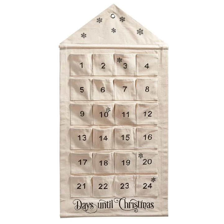 39" Hanging Advent Calendar