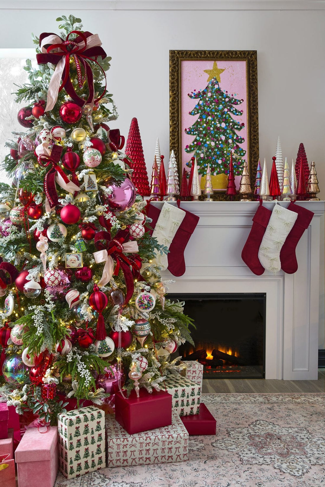 Blush & Bashful designer tree