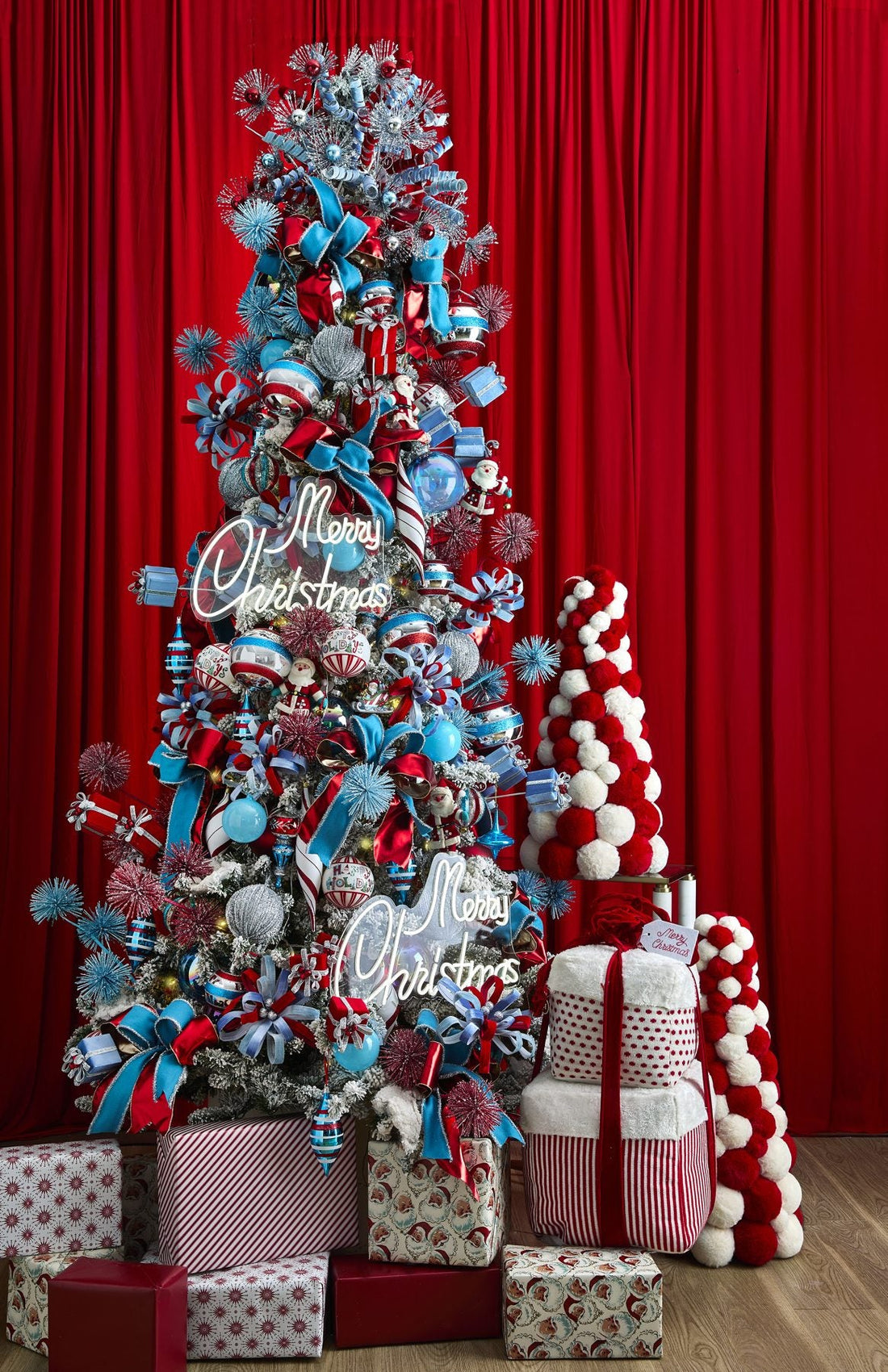 Neon Nostalgia designer tree