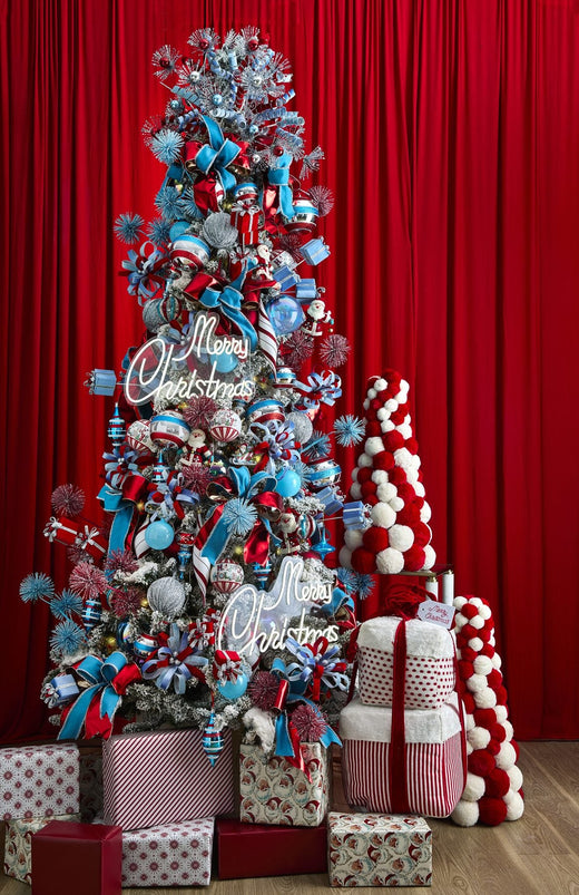 Neon Nostalgia designer tree