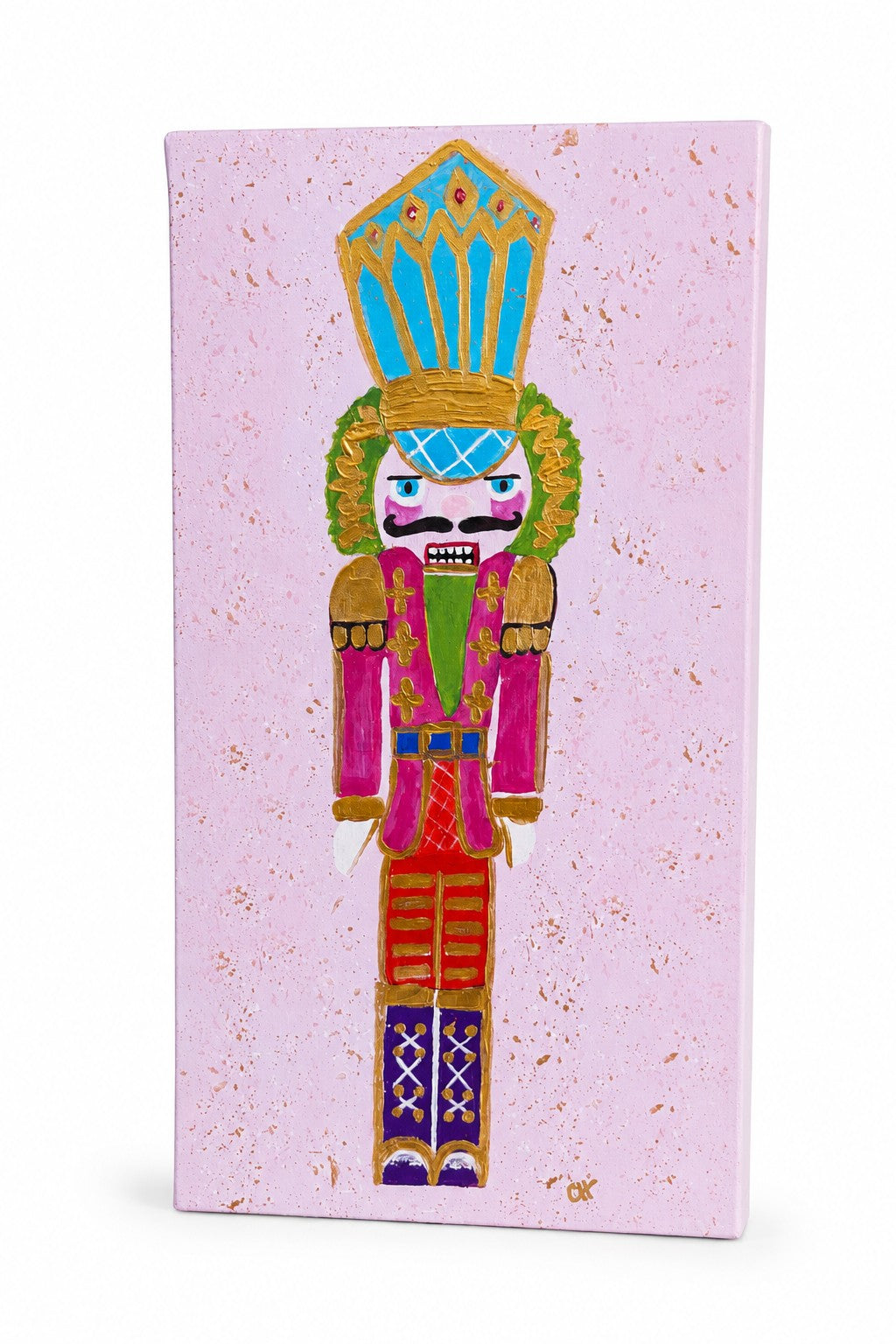 Small Nutcracker Painting 10"x20"