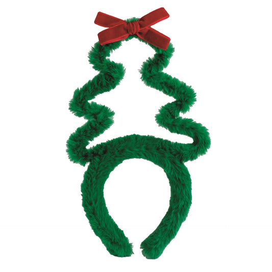 Tree Fuzzy Christmas Headband