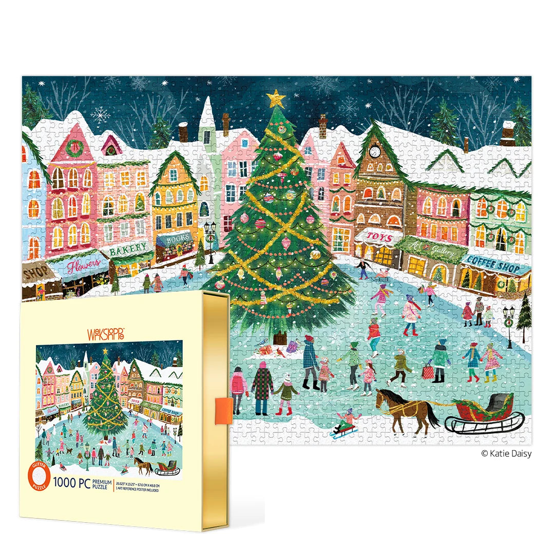 Town Square 1000 Piece Puzzle