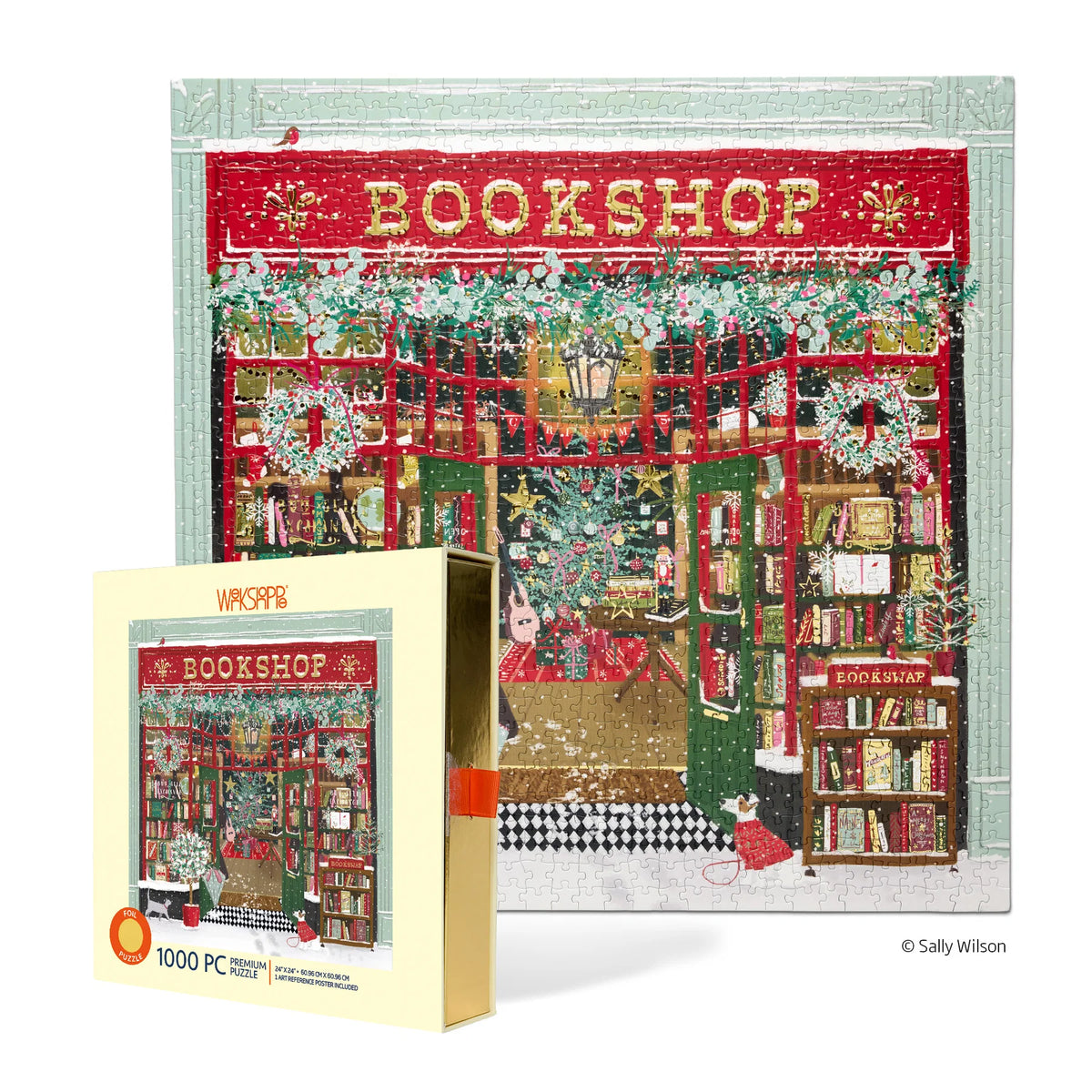 Festive BookShop 1000 PC Puzzle