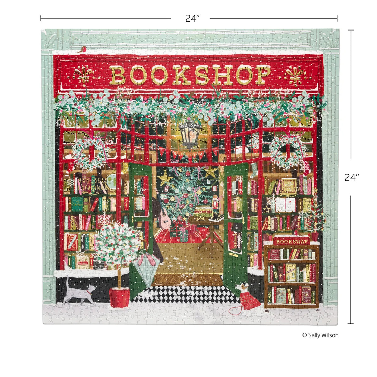 Festive BookShop 1000 PC Puzzle