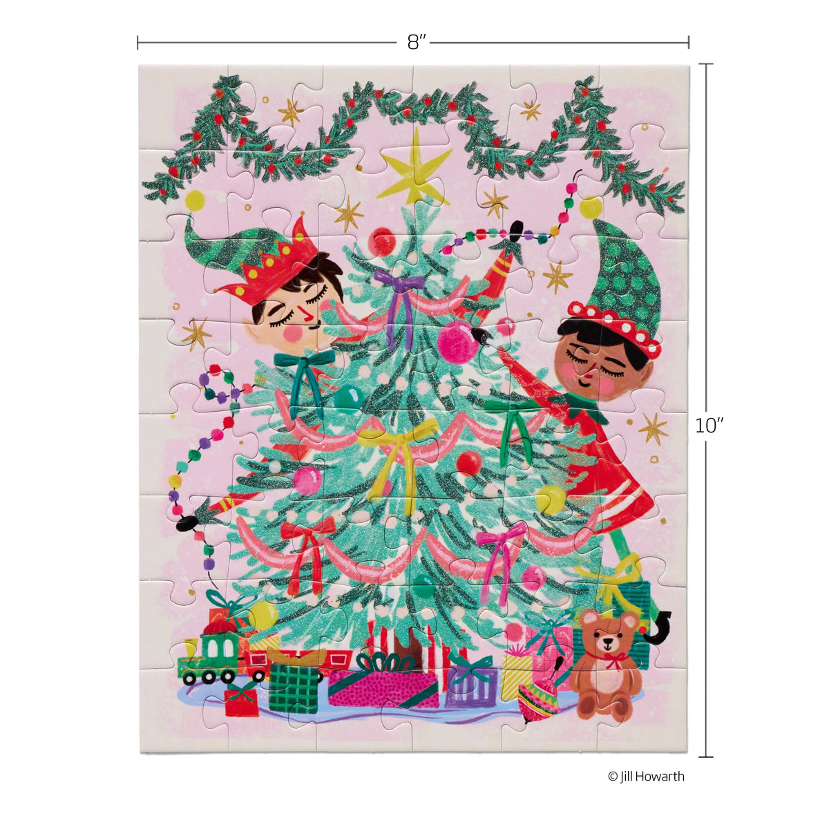 Elfing Around 48 Pc Puzzle Snax