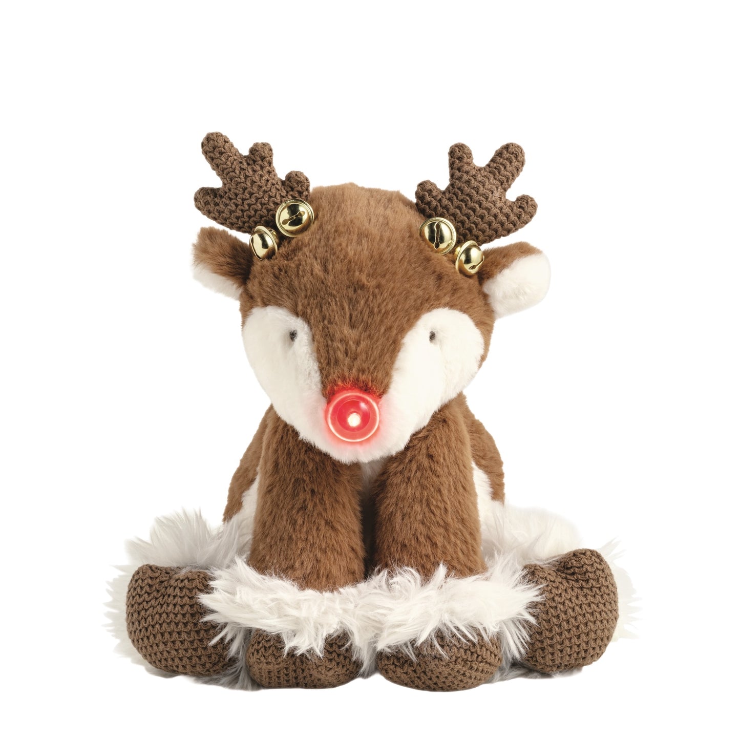Jingle Reindeer Light-Up Plush Pal