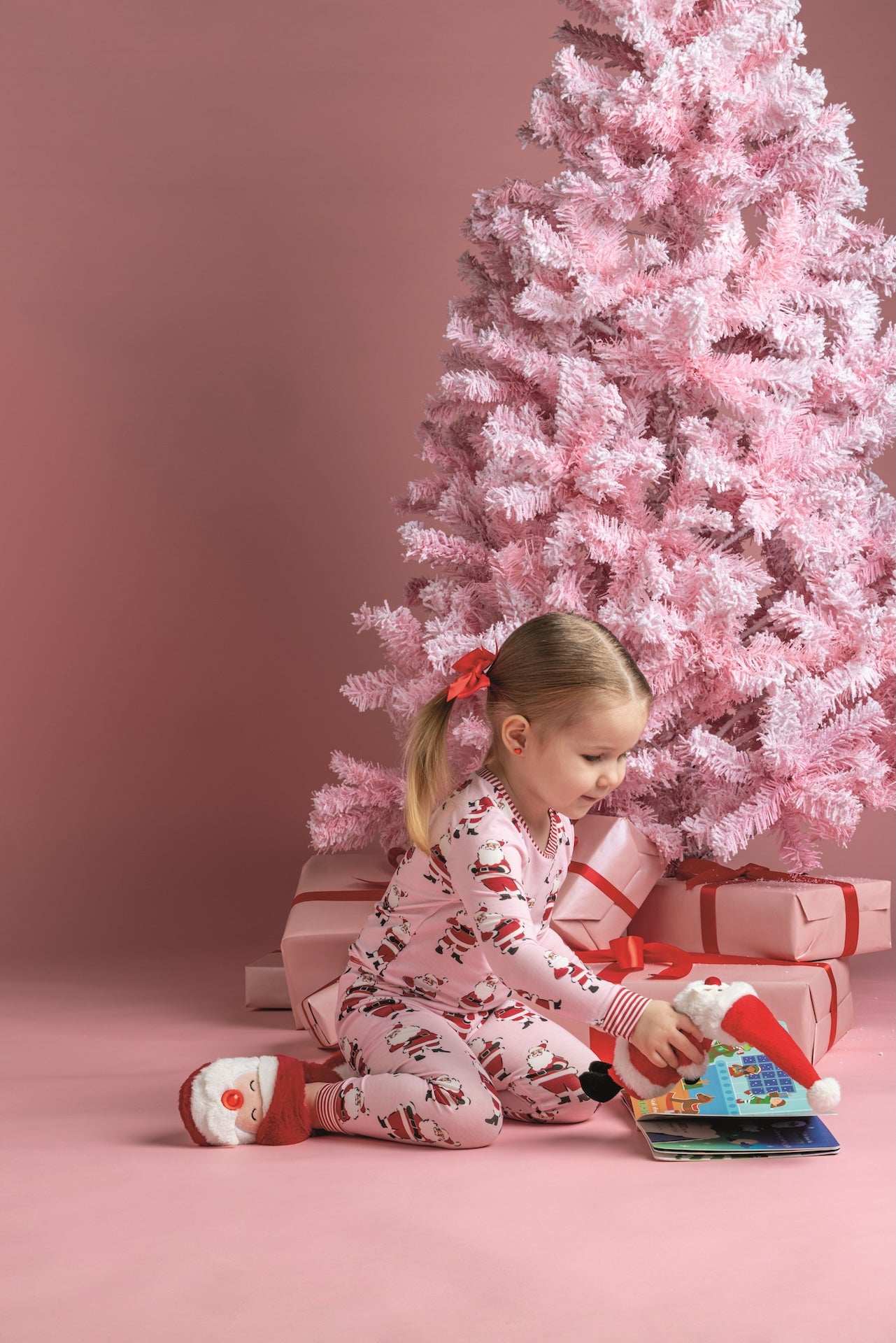 Santa Light-Up Christmas Slippers SM