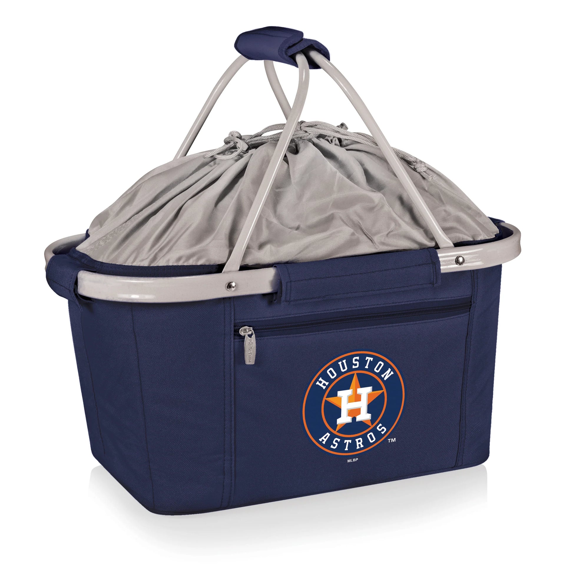 Houston Astros - Metro Basket Collapsible Cooler Tote, (Navy Blue)