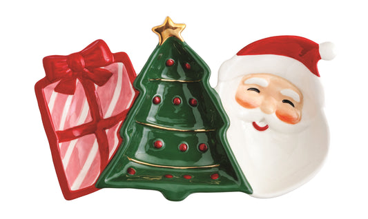 Whimsy Christmas Triple Tidbit