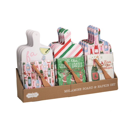 STRIPES MELAMINE BOARD SET
