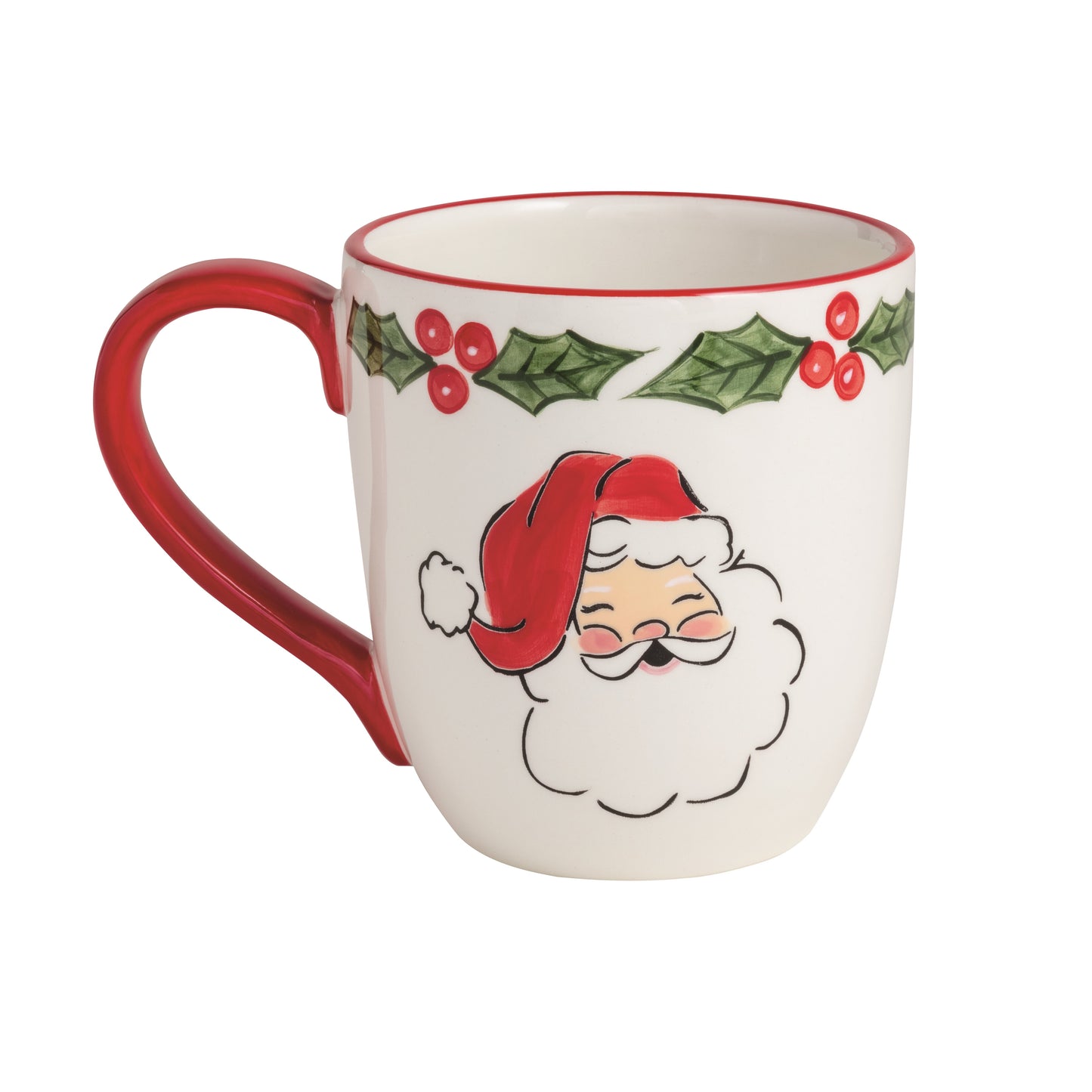 Santa Painted Mug