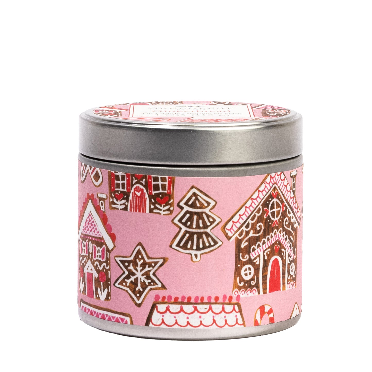 Gingerbread Tin Candle 6pk