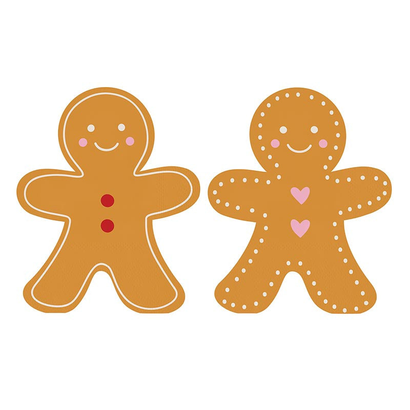 ShapedNapkin-Gingerbread