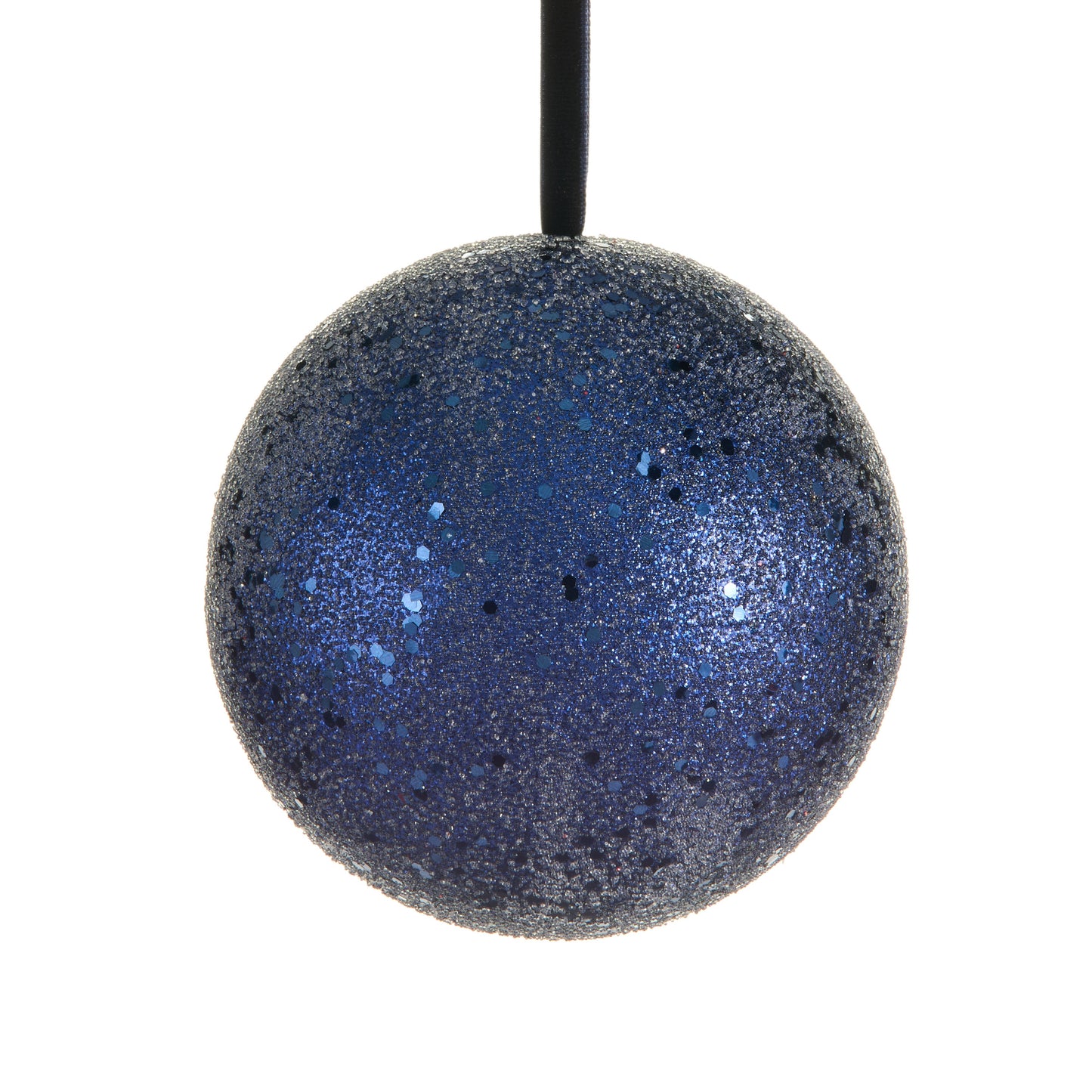 6" Blue Ball Ornament