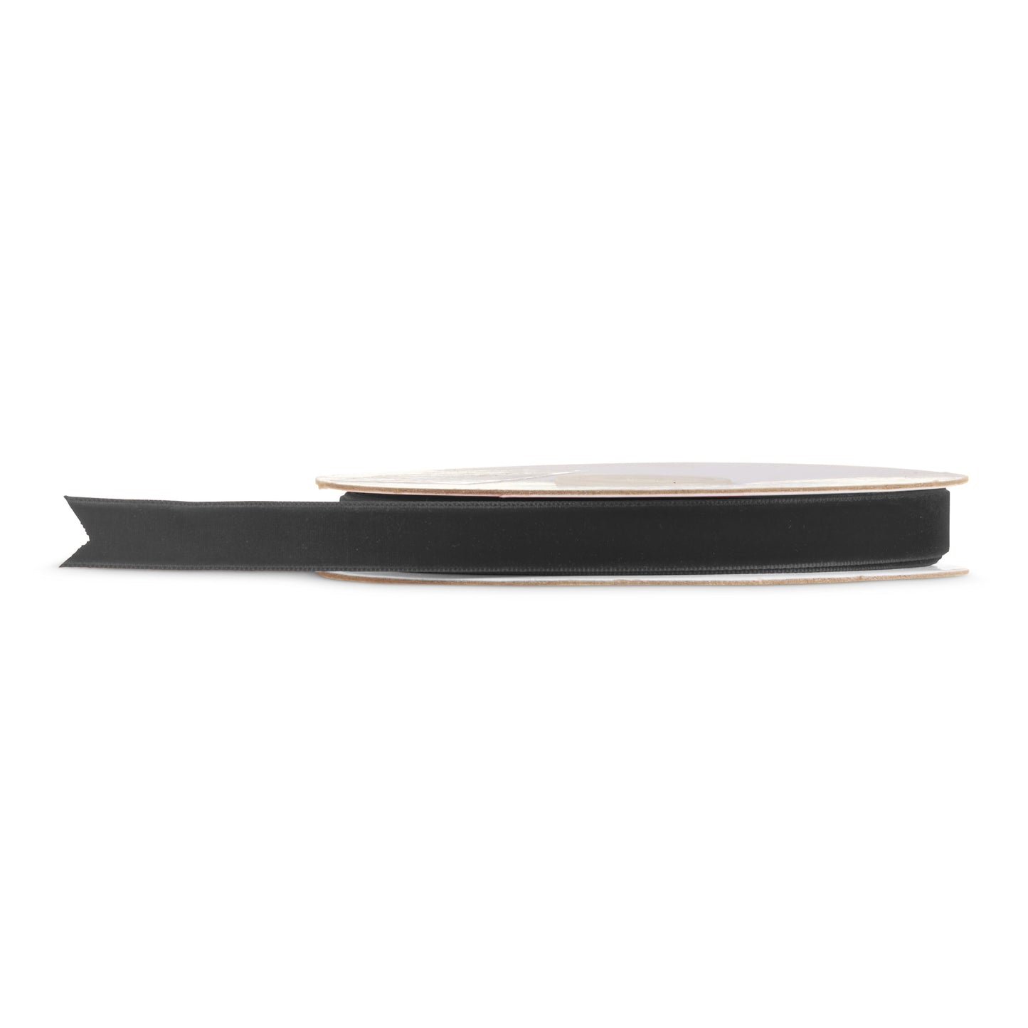 0.5" X 10 Yds Black Velvet Ribbon
