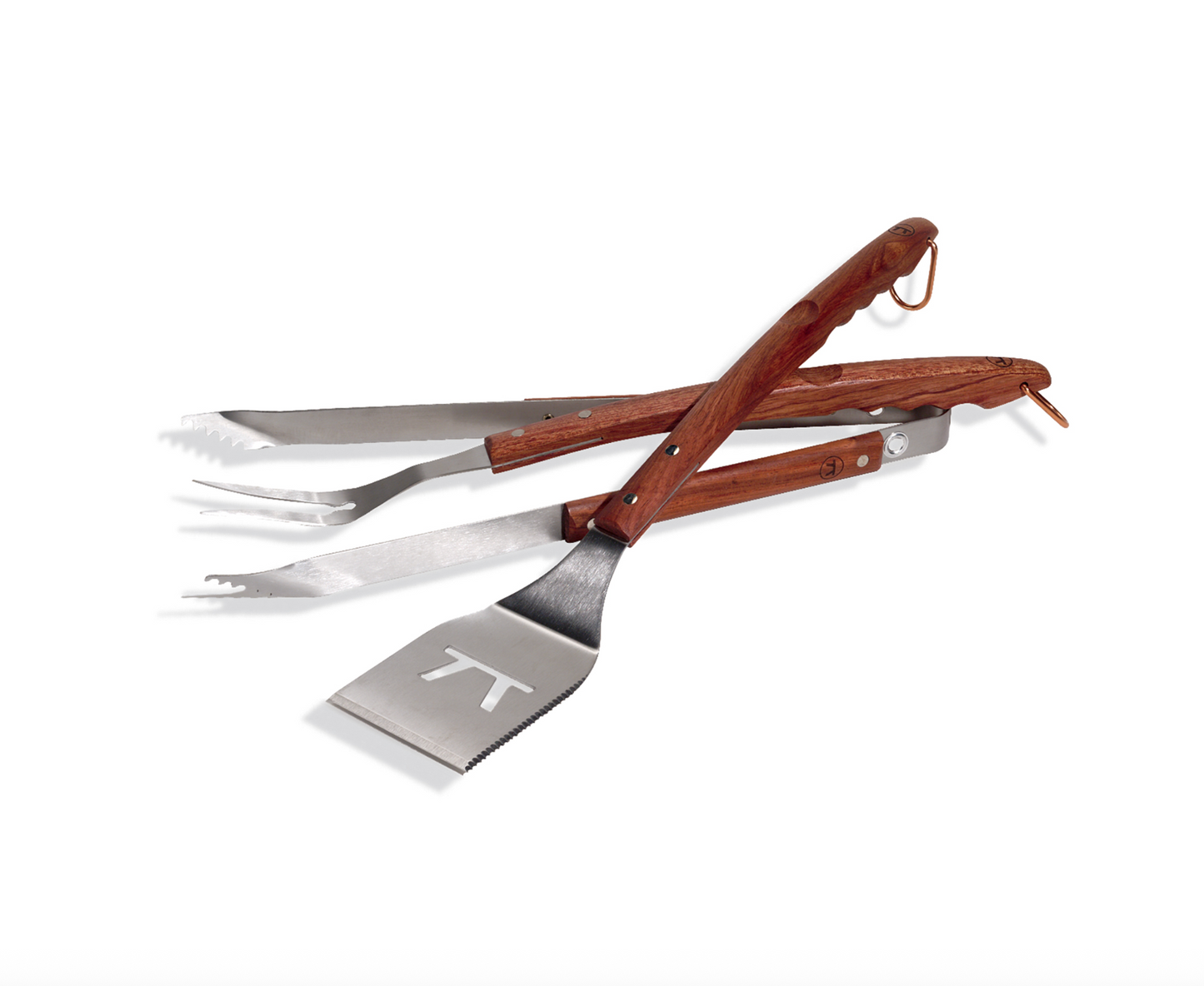 Rosewood Collection BBQ Tool Set, 3-Piece