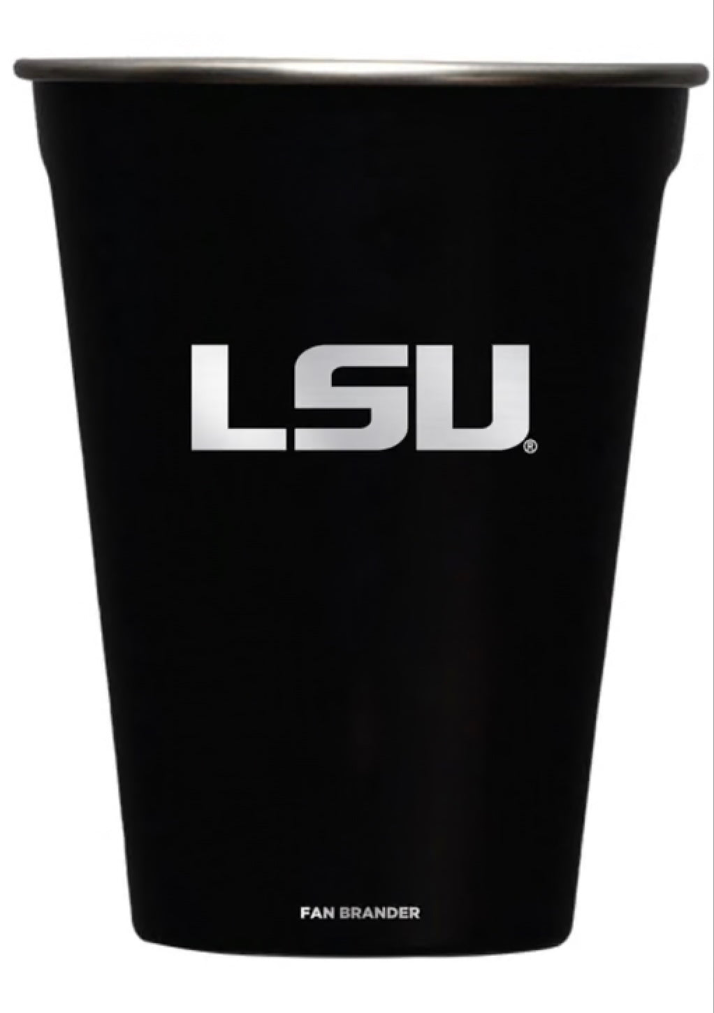Matte Black Eco Stacker 4 Pack, 18oz per cup with LSU Tigers Primary Mark Laser
Etched Logo