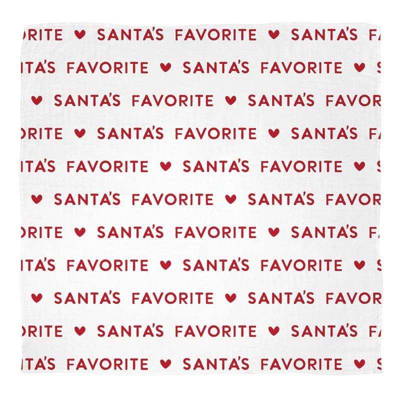 Swaddle+Rattle - Santa's Fav
