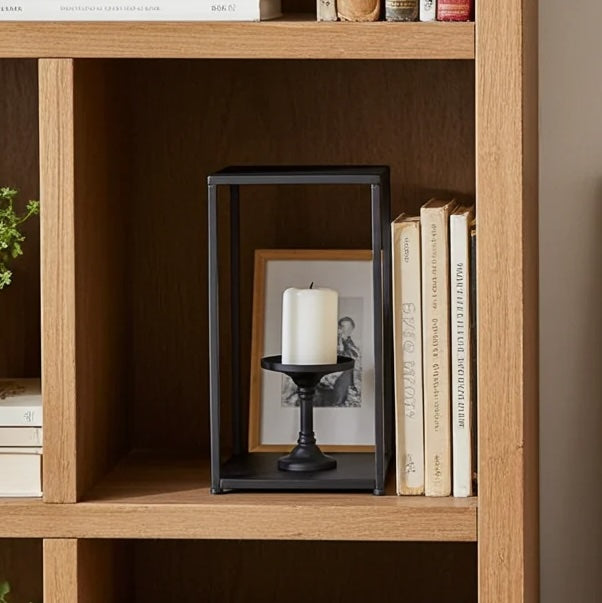 24.25" Box Frame Candle Holder