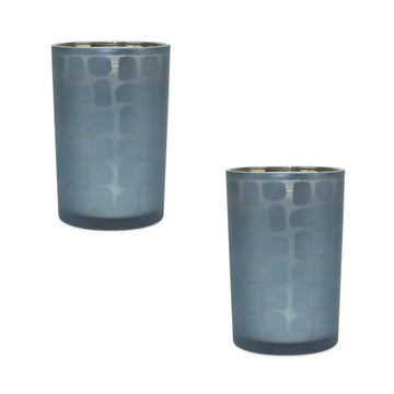 Candle Holder 4.75"D x 7.25"H Glass