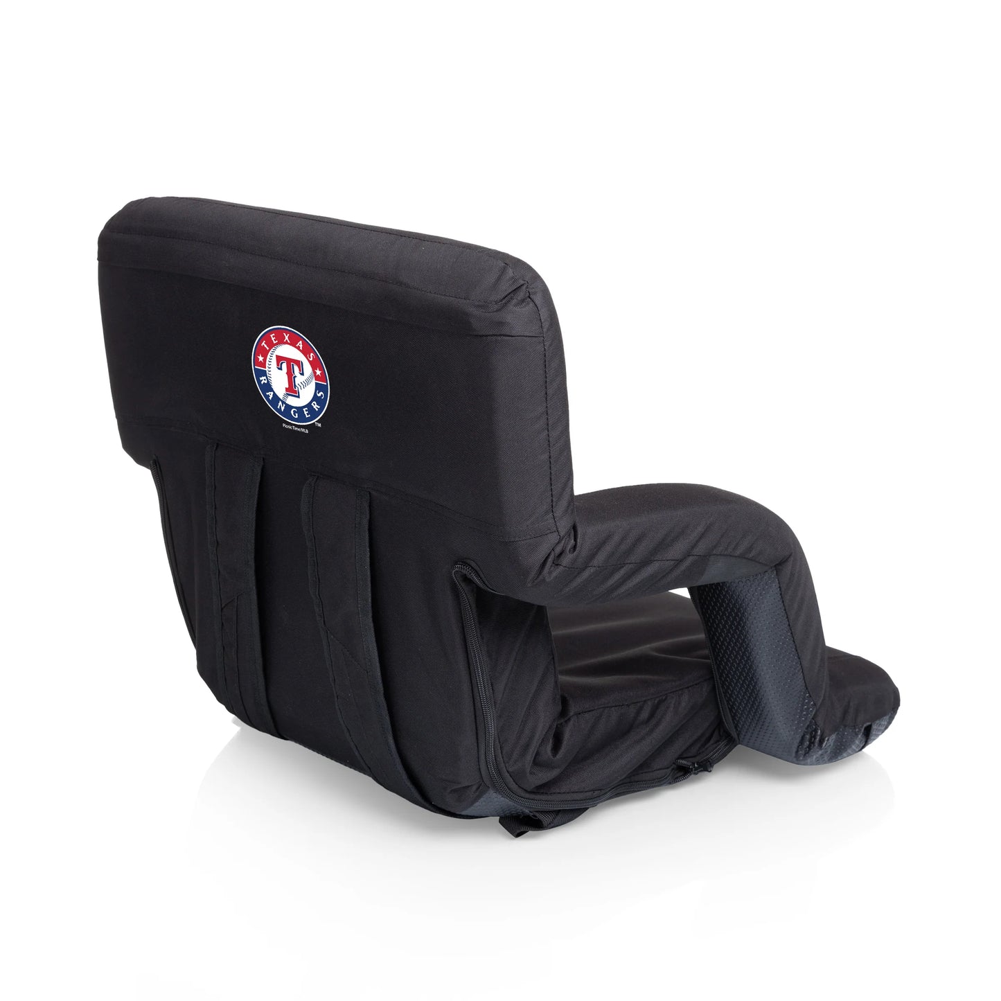 Texas Rangers - Ventura Portable Reclining Stadium Seat, (Black)