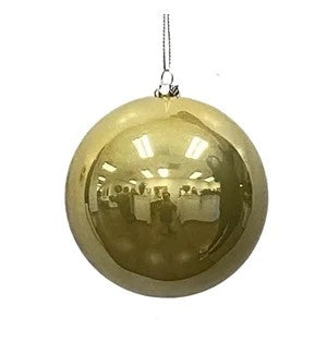 150Mm Pearl Seamless Ball Gold (Single)