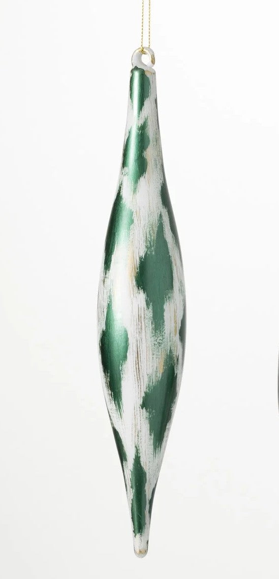 10 CR/WH Finial Ornament Small (Single)