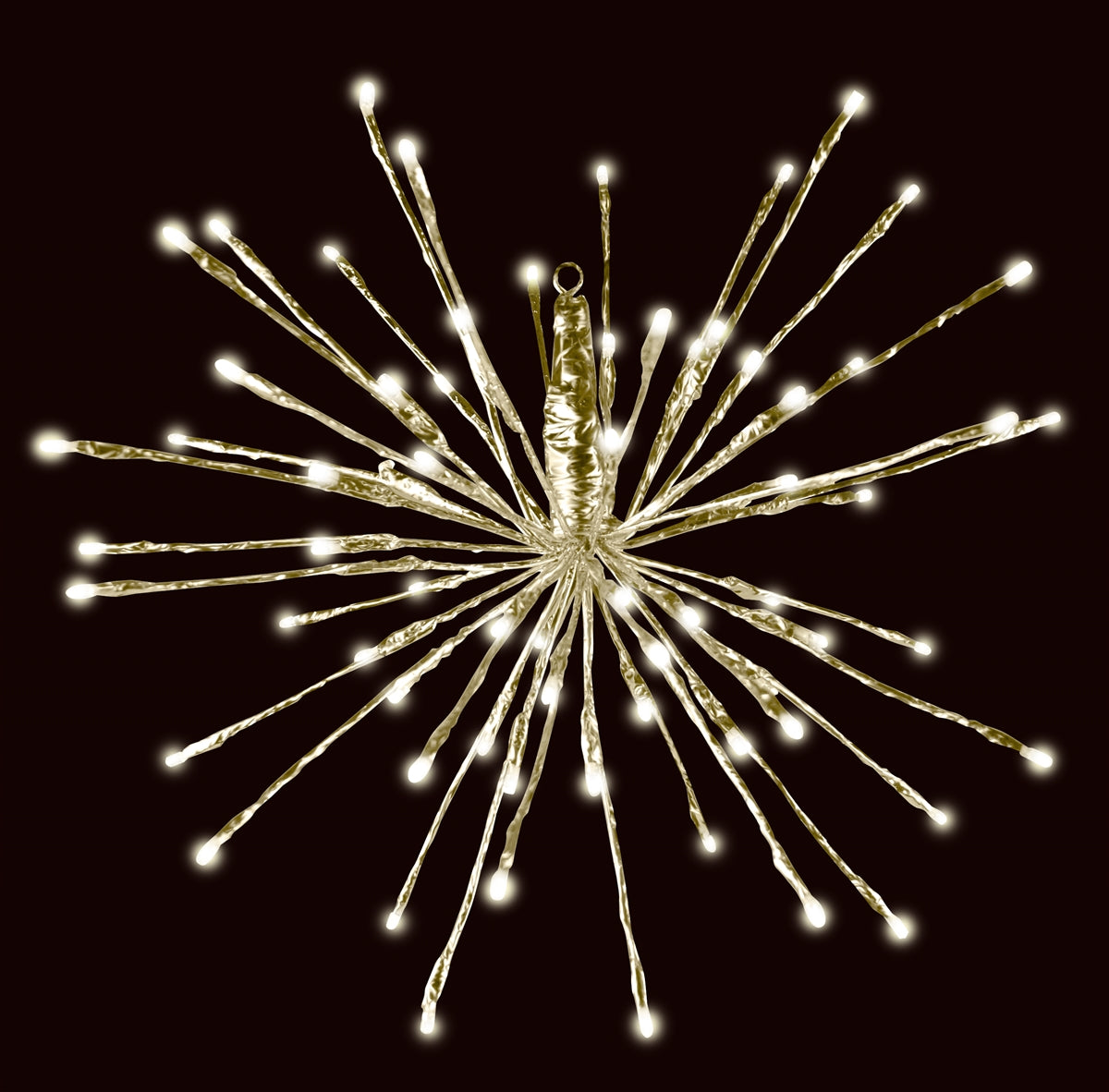 LED 16" 3D Radiant Blast - Matte Gold/Warm White