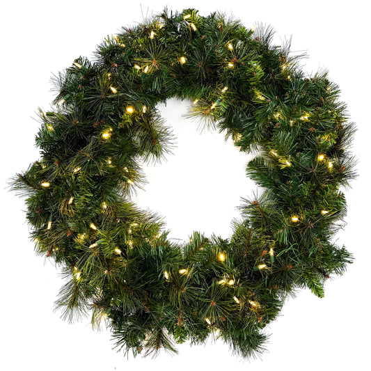 36" Wreath LED Deluxe Belgium, 100 Lt