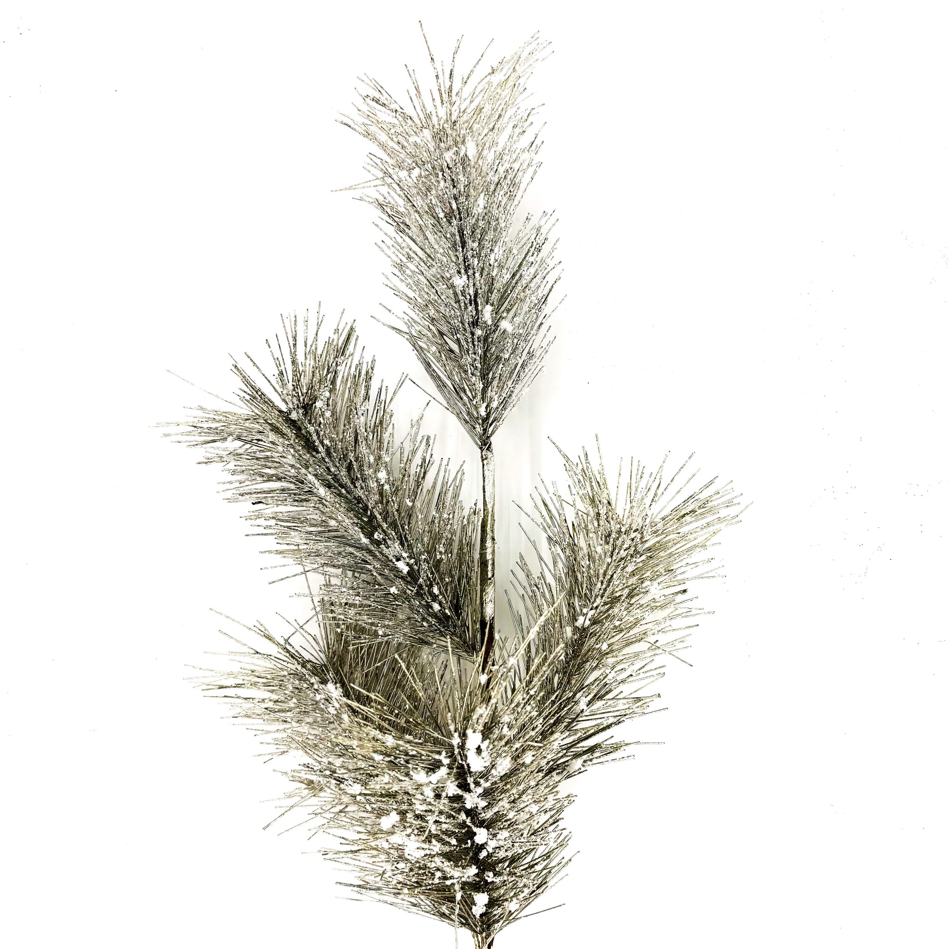 28" Frosted Snow Pine Spray