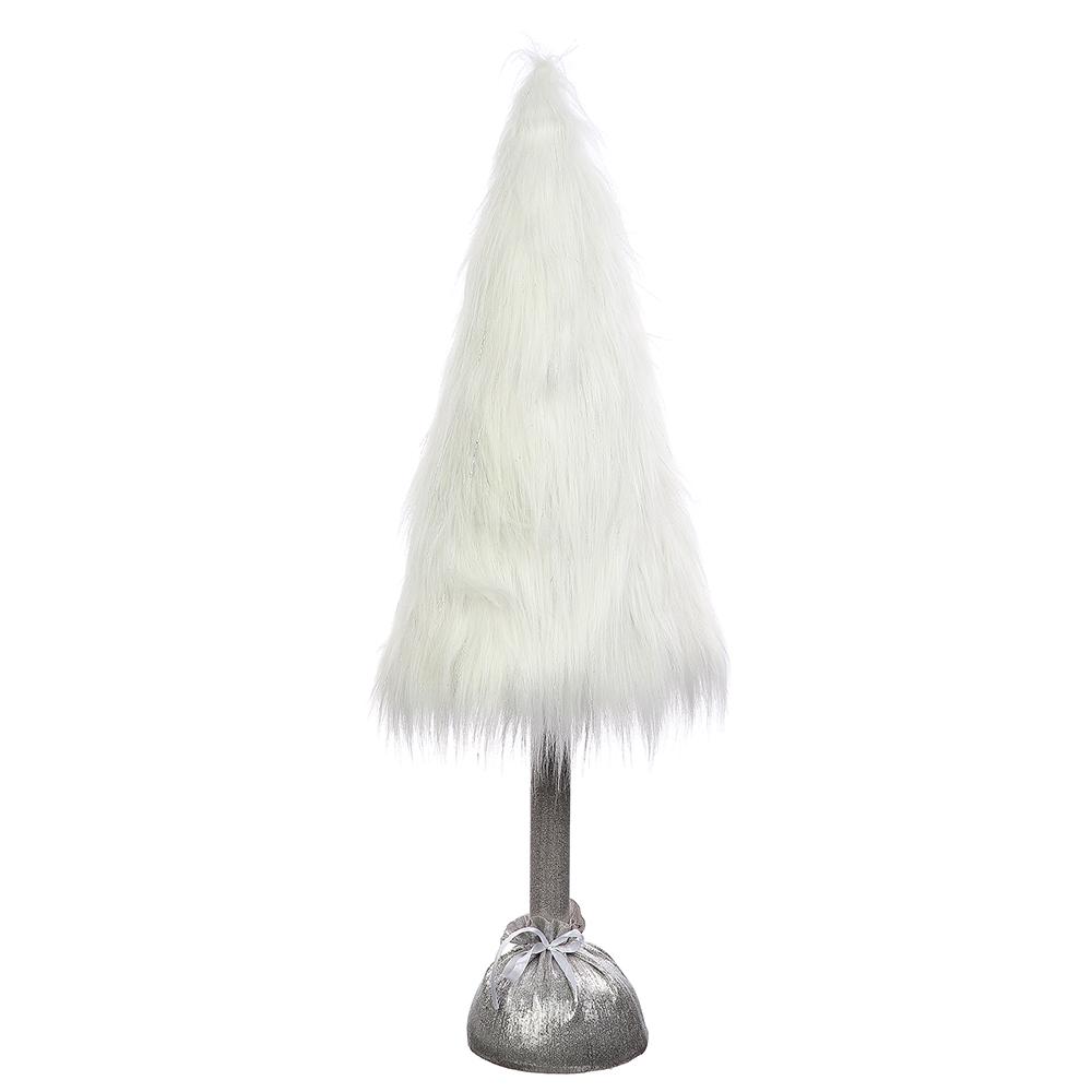 40" Fur Tree White