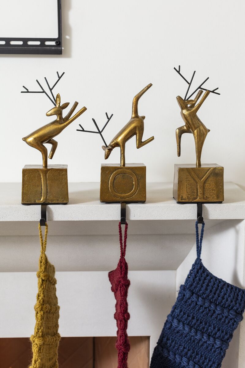 4" x 3.25" Jumping for Joy Stocking Holder