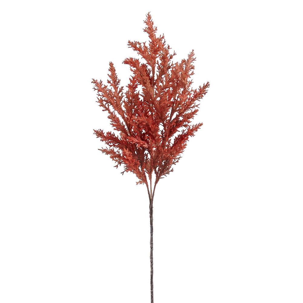 28" Spray Pampas Grass Orange