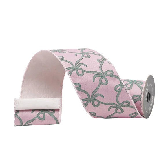 4" x 10yds Cottage Loops Ribbon