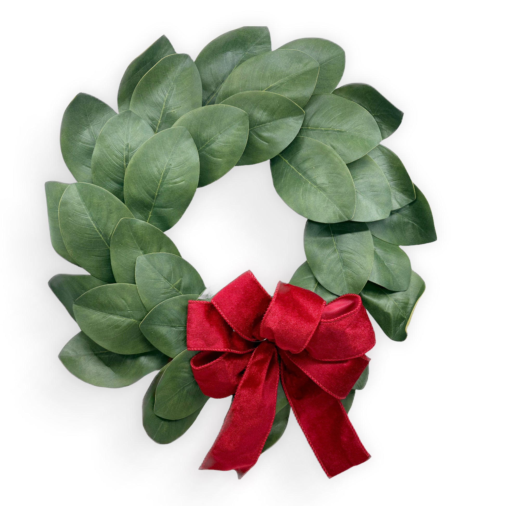 20Magnolia Leaf Wreath GR/RE