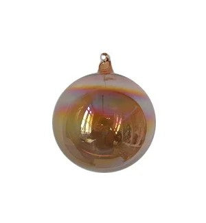 150Mm Cl Glass Ball Irid Brown